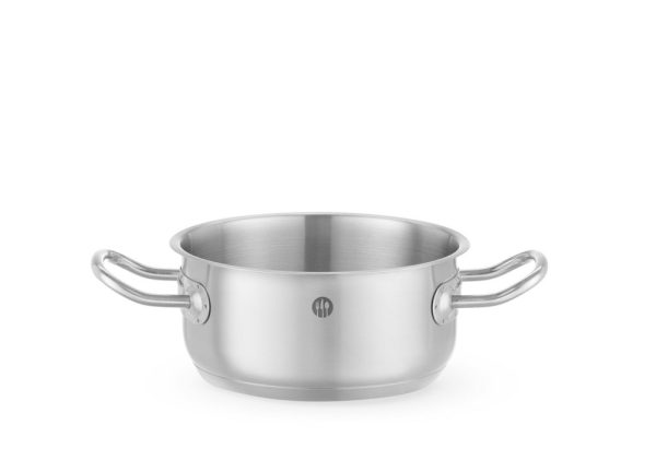 Kookpan laag - zonder deksel, HENDI, Kitchen Line, 1,4L, ⌀160x(H)75mm