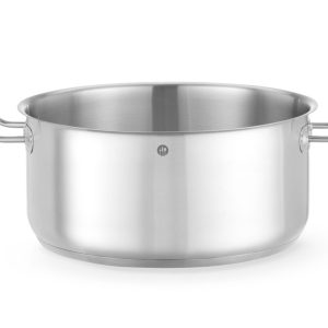 Kookpan laag - zonder deksel, HENDI, Kitchen Line, 11,9L, ⌀320x(H)150mm