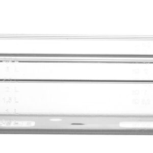 GN Container 1/3 polycarbonaat, HENDI, Profi Line, GN 1/3, 4L, Transparant, 325x176x(H)100mm