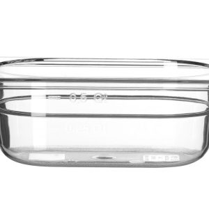 GN Container 1/9 polycarbonaat, HENDI, Profi Line, GN 1/9, 0,6L, Transparant, 176x108x(H)65mm