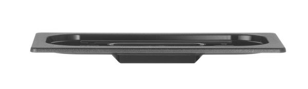 Deksel voor GN containers zwart polycarbonaat, HENDI, GN 1/3, Zwart, 325x176mm