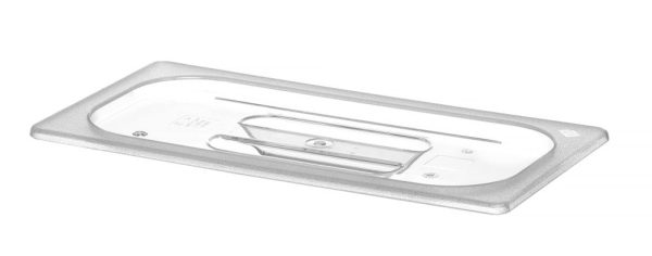 Deksel gastronormbak 1/3 HENDI | Transparant polycarbonaat, 325x176mm