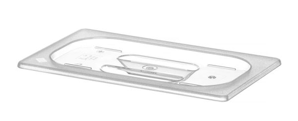 Deksel gastronormbak 1/4 HENDI | Transparant polycarbonaat, 265x162mm