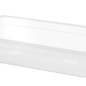 GN Container 1/1 polypropyleen, HENDI, Profi Line, GN 1/1, 12L, Transparant, 530x325x(H)100mm