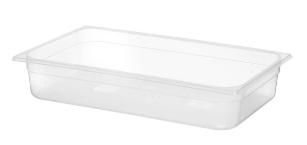 GN Container 1/1 polypropyleen, HENDI, Profi Line, GN 1/1, 12L, Transparant, 530x325x(H)100mm
