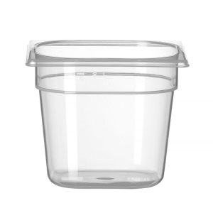 GN container 1/6 polypropyleen, HENDI, Profi Line, GN 1/6, 2L, Transparant, 176x162x(H)150mm