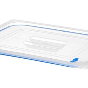 Deksel voor GN containers polypropyleen, HENDI, GN 1/2, Transparant, 325x265mm
