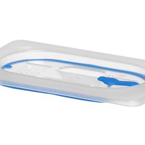 Deksel voor GN containers polypropyleen, HENDI, GN 1/9, Transparant, 176x108mm